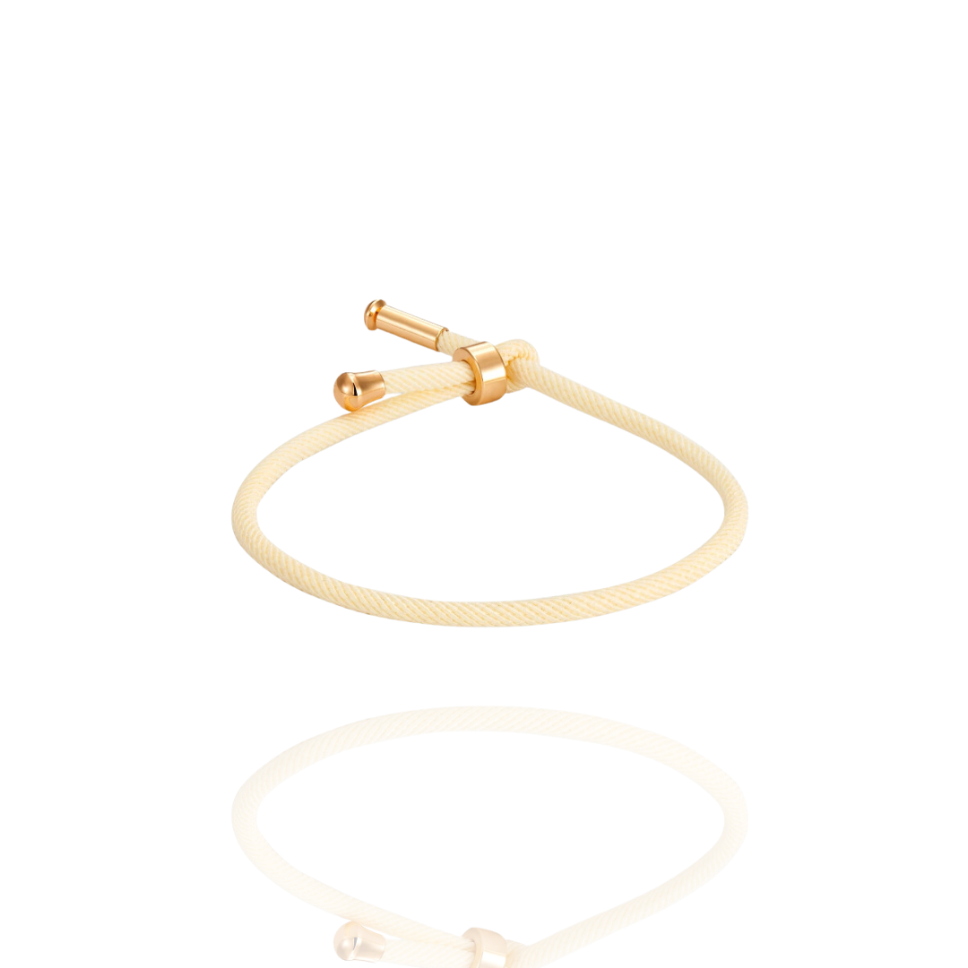 Seil Armband Milky