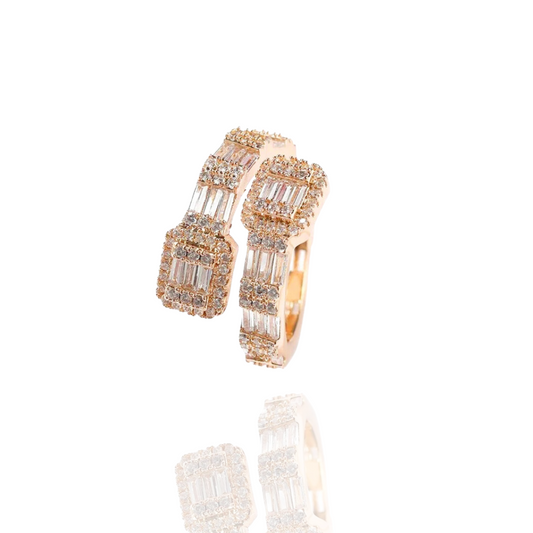 Baguette Ring Roségold